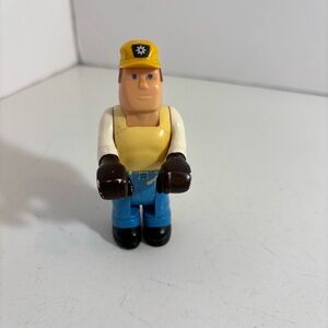 🛍️3/$30 Vintage Fisher-Price husky helpers construction worker‎